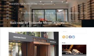 Tozando Shogoin Store's new home page