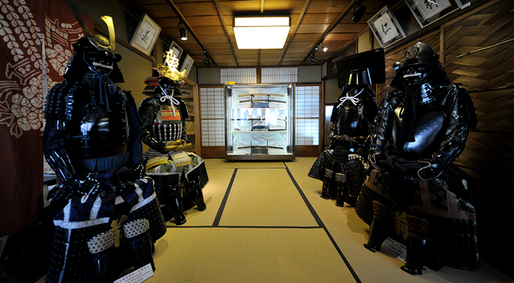 Yoroi armor display room