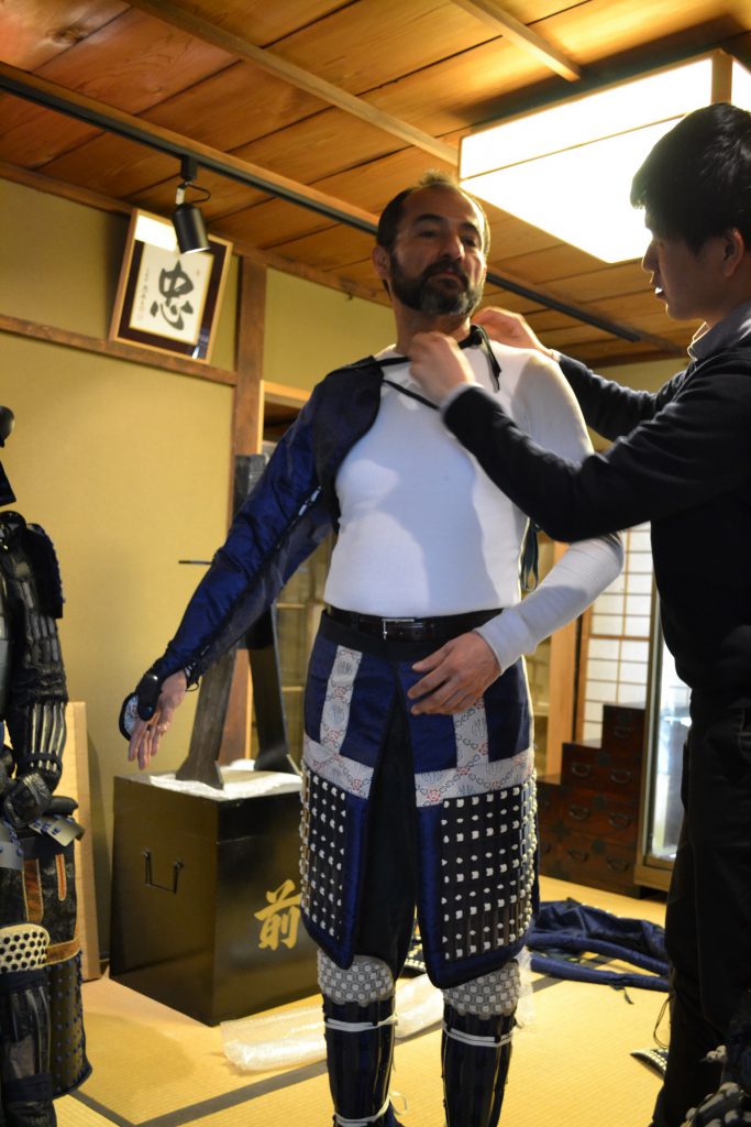 The Tozando Samurai Armor Experience’s Lucky First Customer | Tozando ...